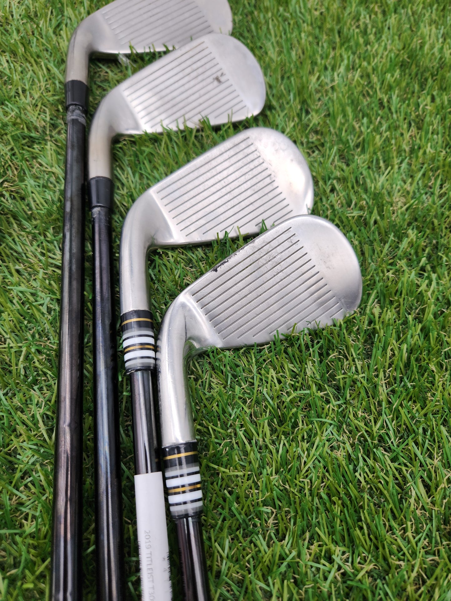 2019 TITLEIST T300 IRON SET 5-PW,GW STIFF KBS CUSTOM EXPERIENCE GOOD