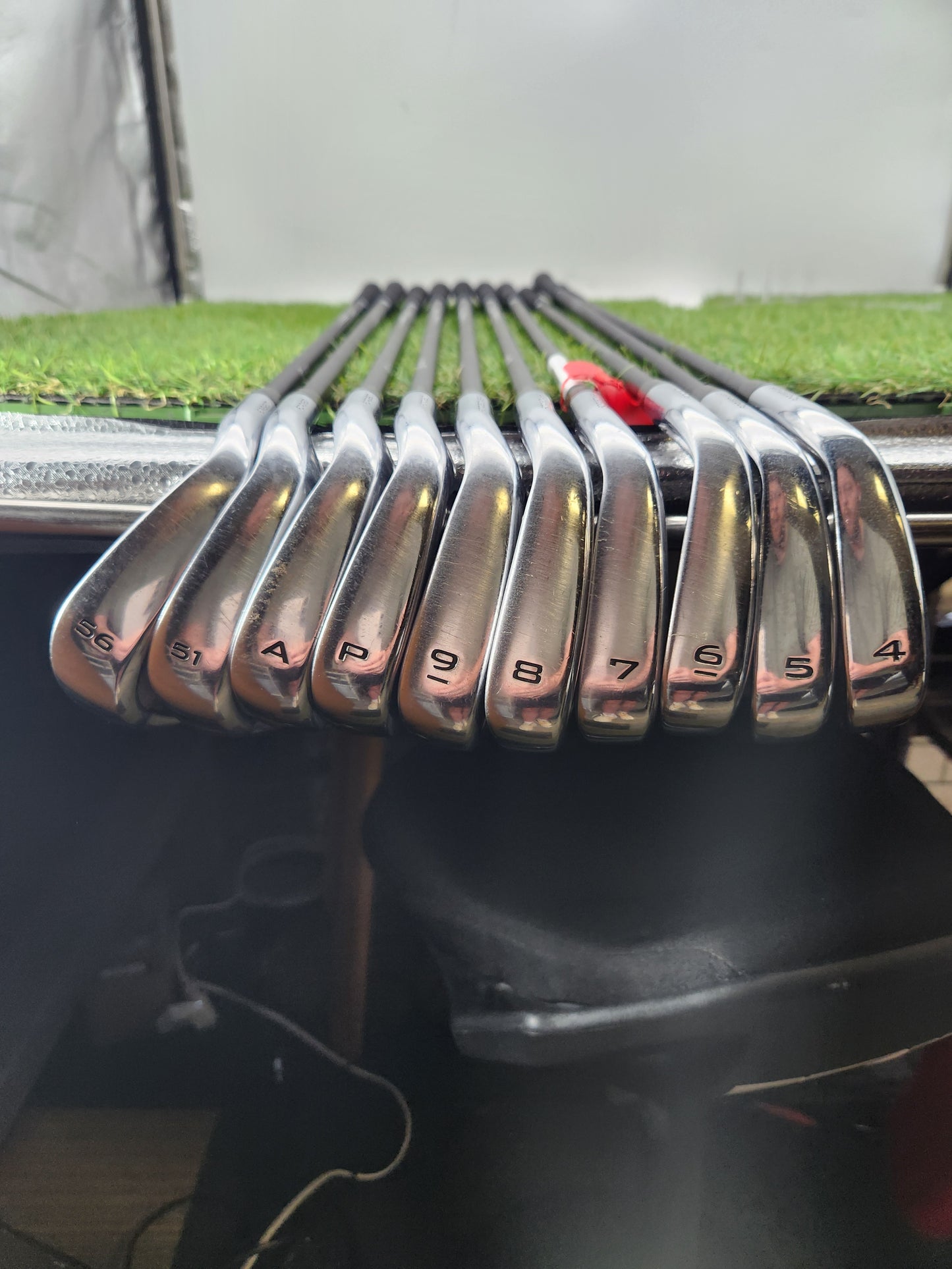 2023 CALLAWAY PARADYM X IRON SET 4-SW SENIOR MITSU MMT 60 GOOD