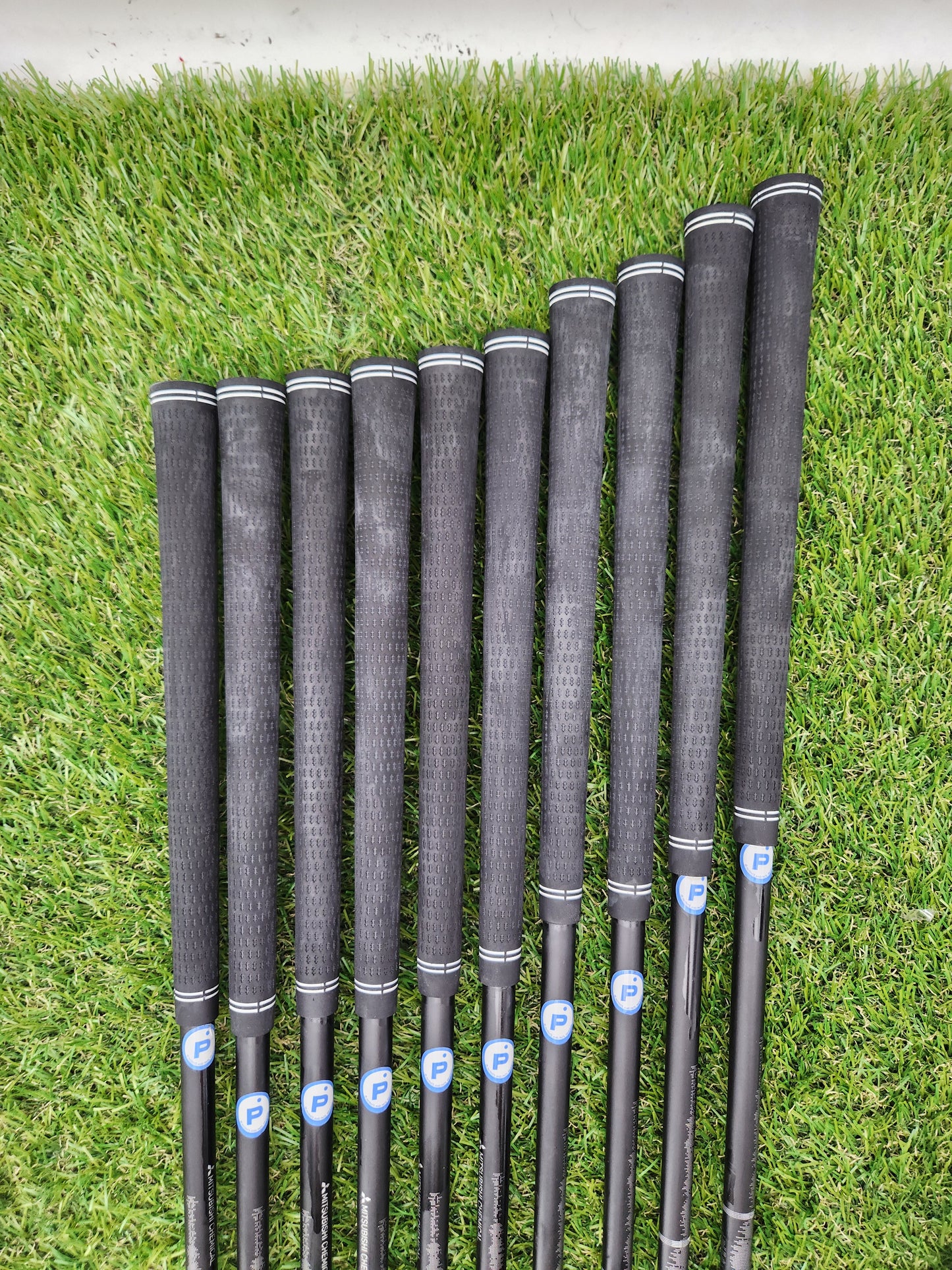 2023 CALLAWAY PARADYM X IRON SET 4-SW SENIOR MITSU MMT 60 GOOD