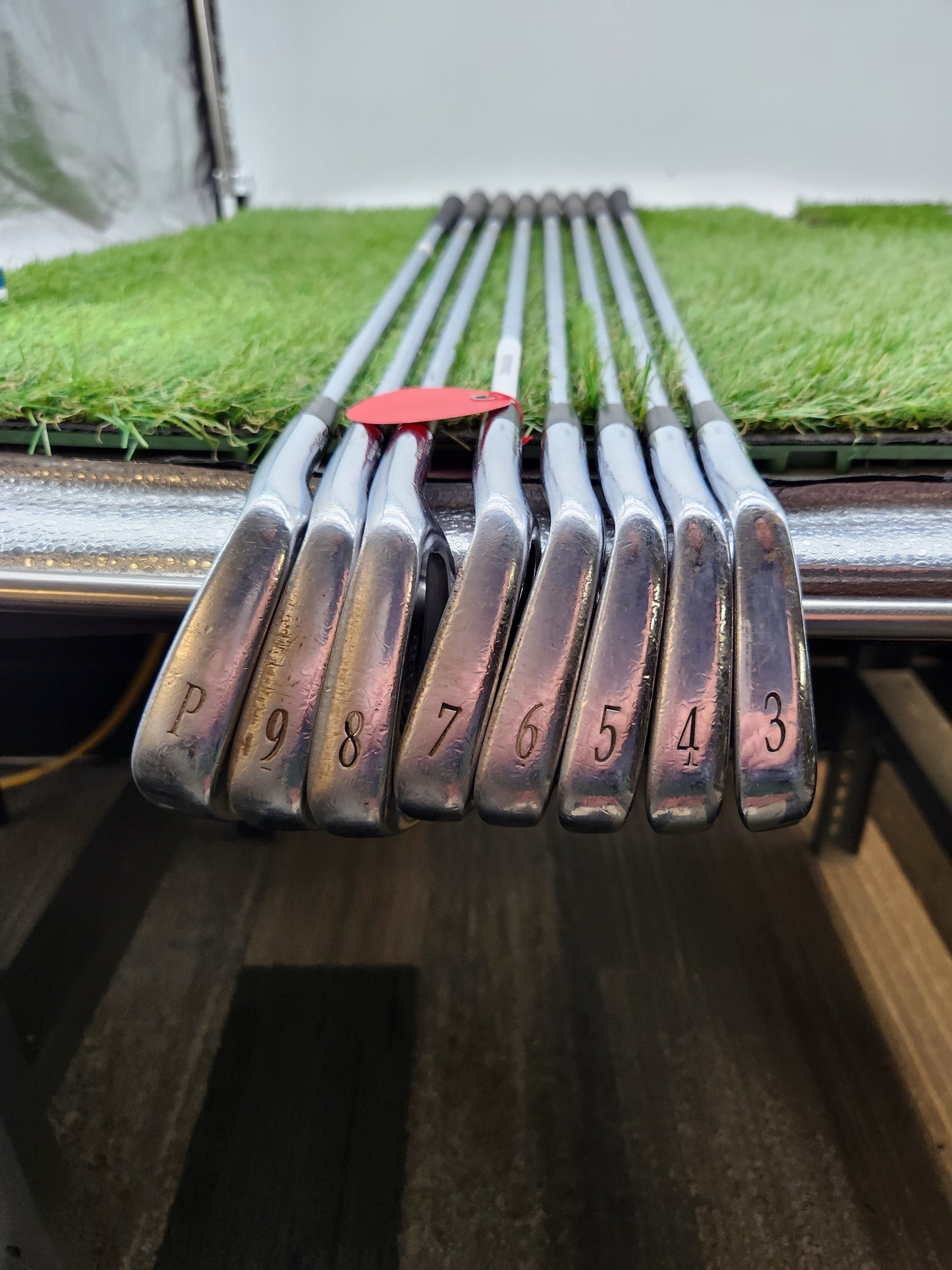 2002 MIZUNO MP30 IRON SET 3-PW XSTIFF TT DYNAGOLD X100 FAIR