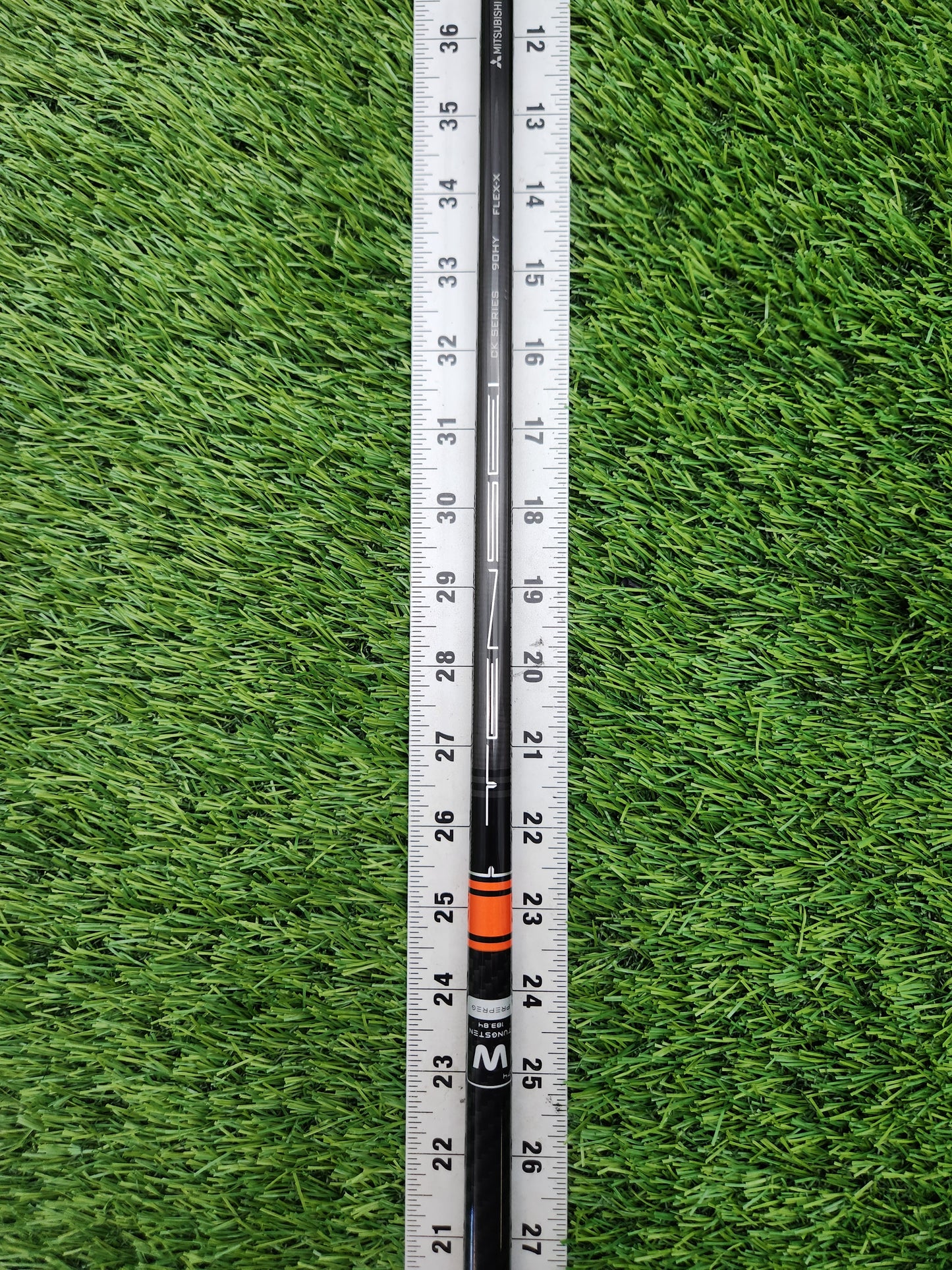 MITSUBISHI TENSEI CK ORANGE HYBRID SHAFT XSTIFF 90G .370 TIP 38.5" GOOD