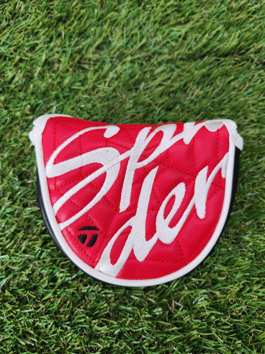 TAYLORMADE SPIDER MID MALLET PUTTER HEADCOVER VERYGOOD