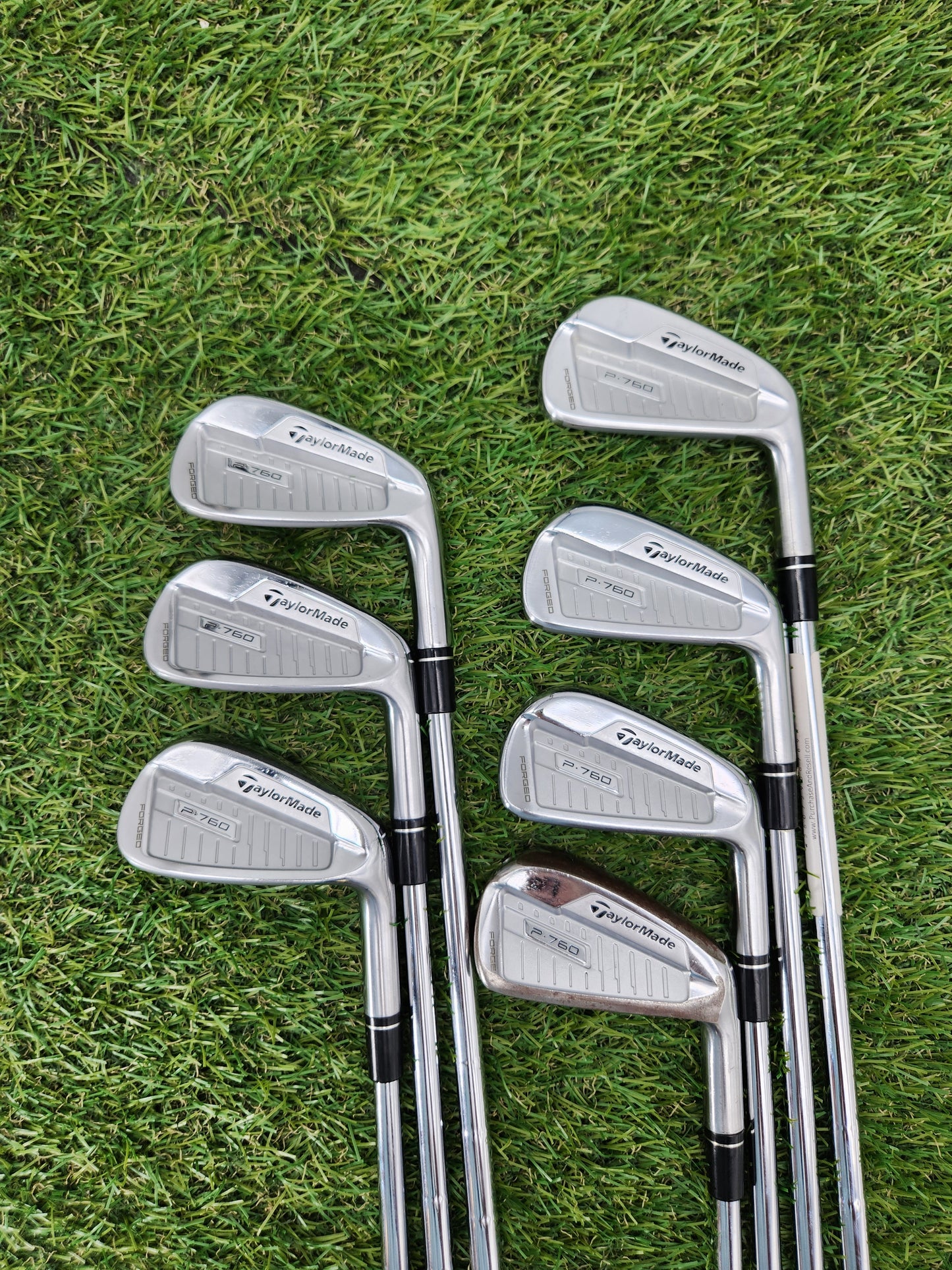 2019 TAYLORMADE P760 IRON SET 4-PW STIFF KBS TOUR GOOD