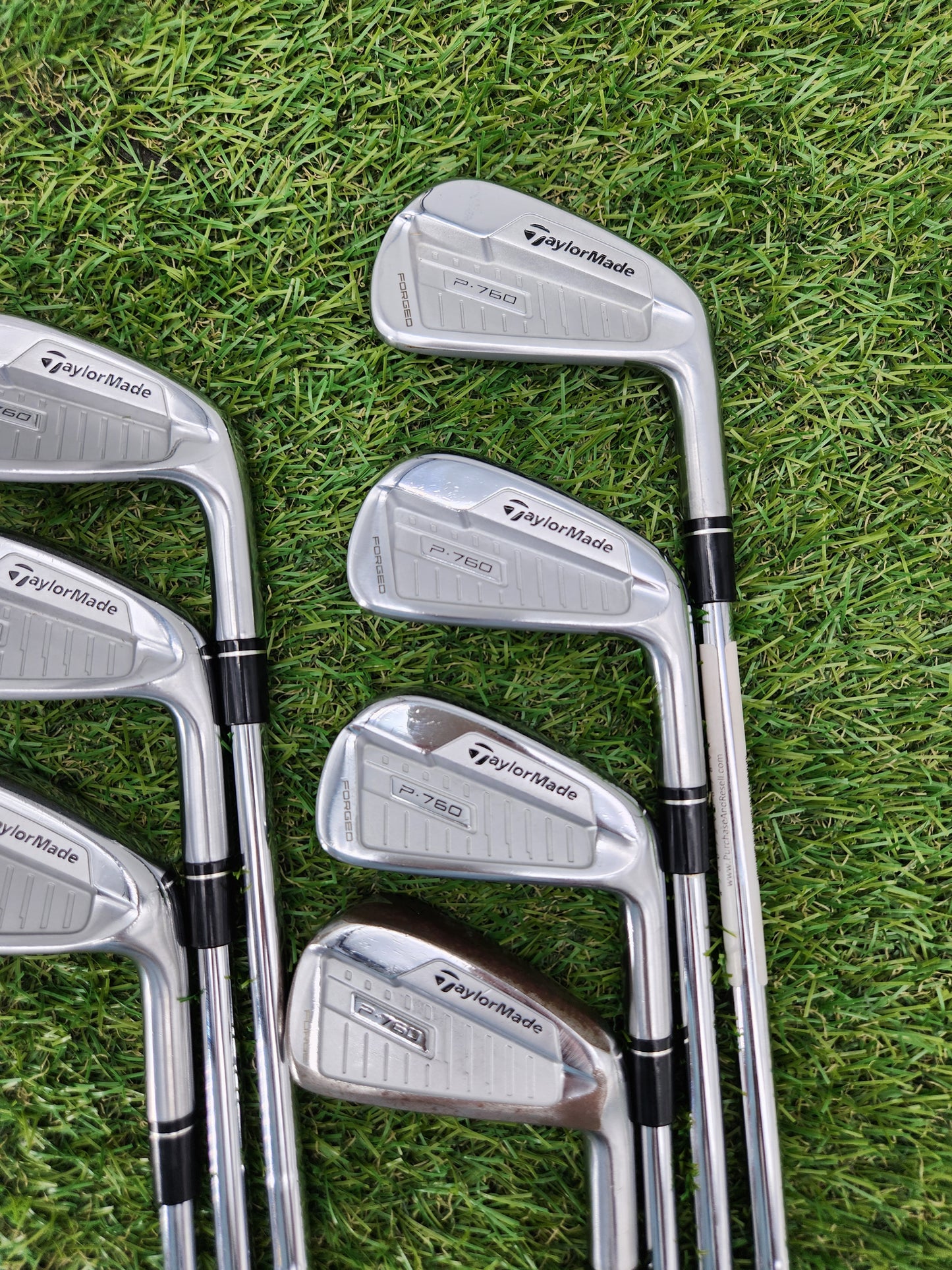 2019 TAYLORMADE P760 IRON SET 4-PW STIFF KBS TOUR GOOD