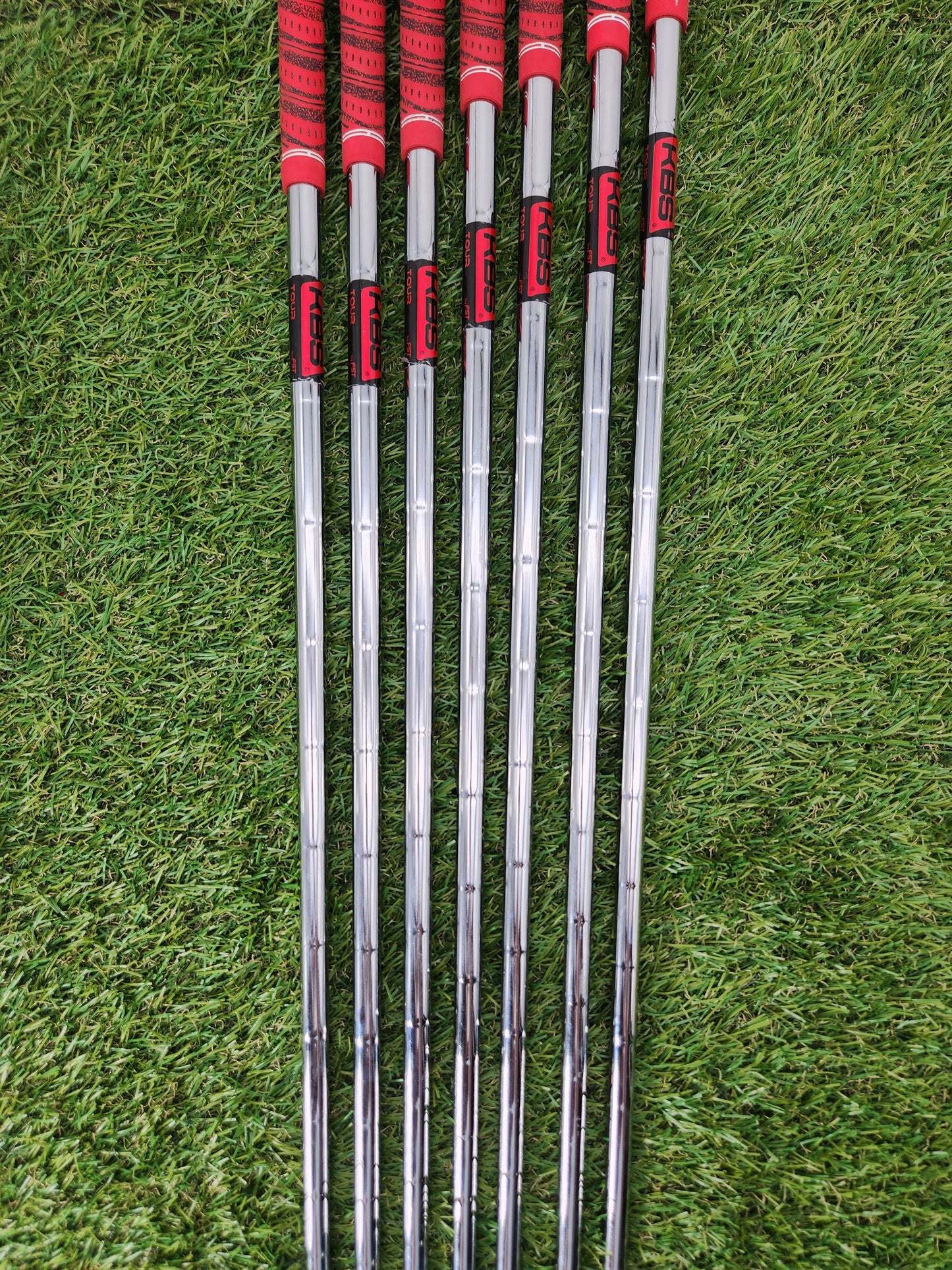 2019 TAYLORMADE P760 IRON SET 4-PW STIFF KBS TOUR GOOD