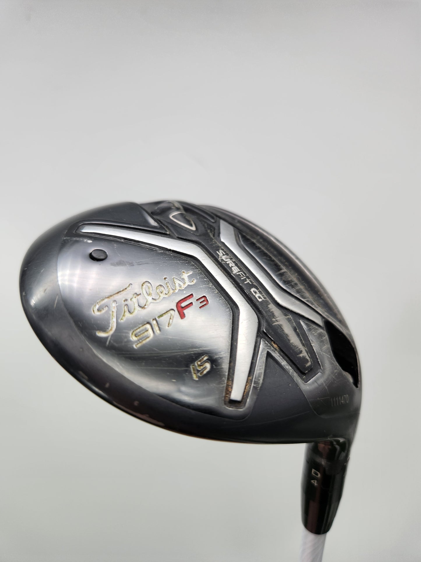 2016 TITLEIST 917F3 3 WOOD 15* STIFF PROJECTX EVENFLOW WHITE 65G FAIR