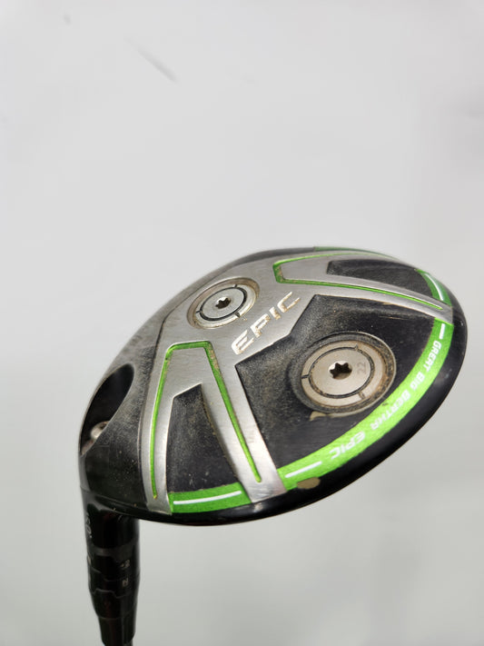 LEFTY 2017 CALLAWAY GBB EPIC SUB ZERO 3 WOOD 15* XSTIFF TENSEI CK ORANGE 70 GOOD