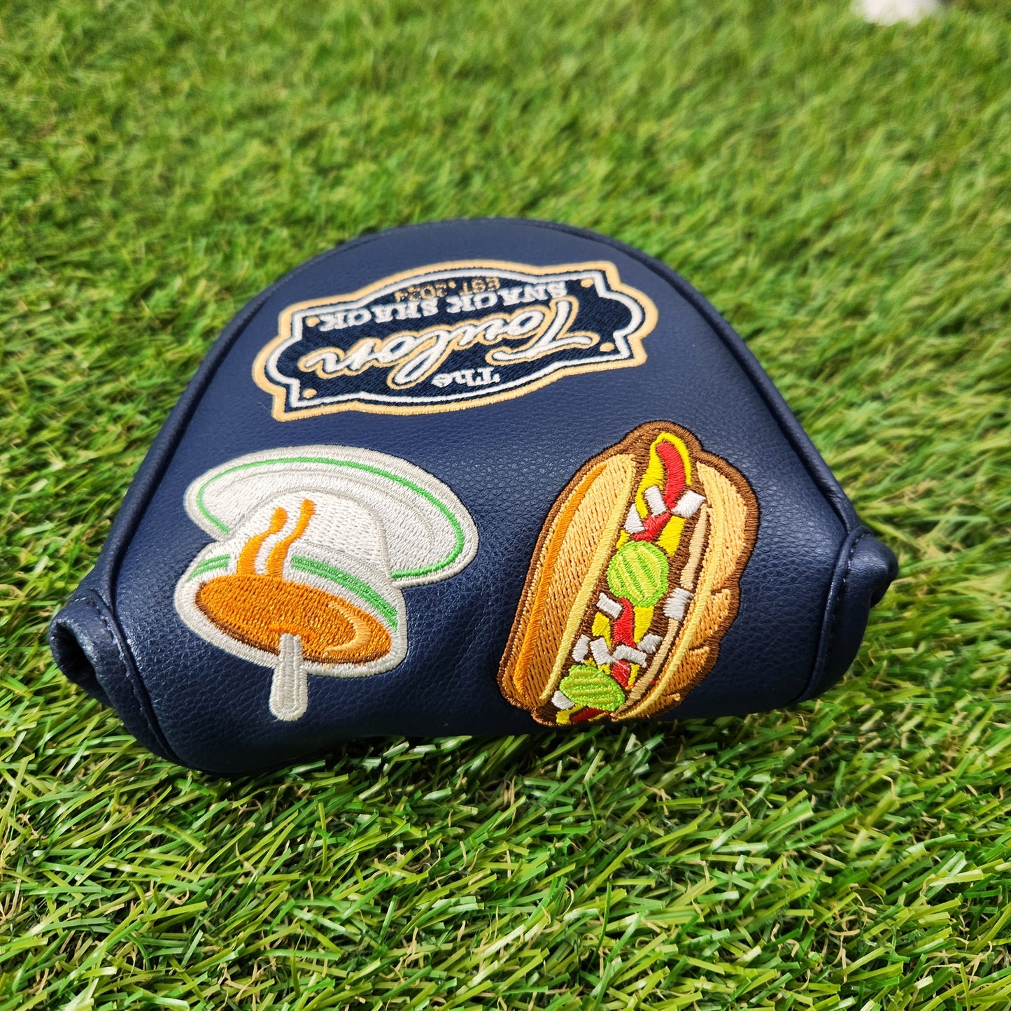 TOULON SNACK SHACK MALLET PUTTER HEADCOVER VERYGOOD