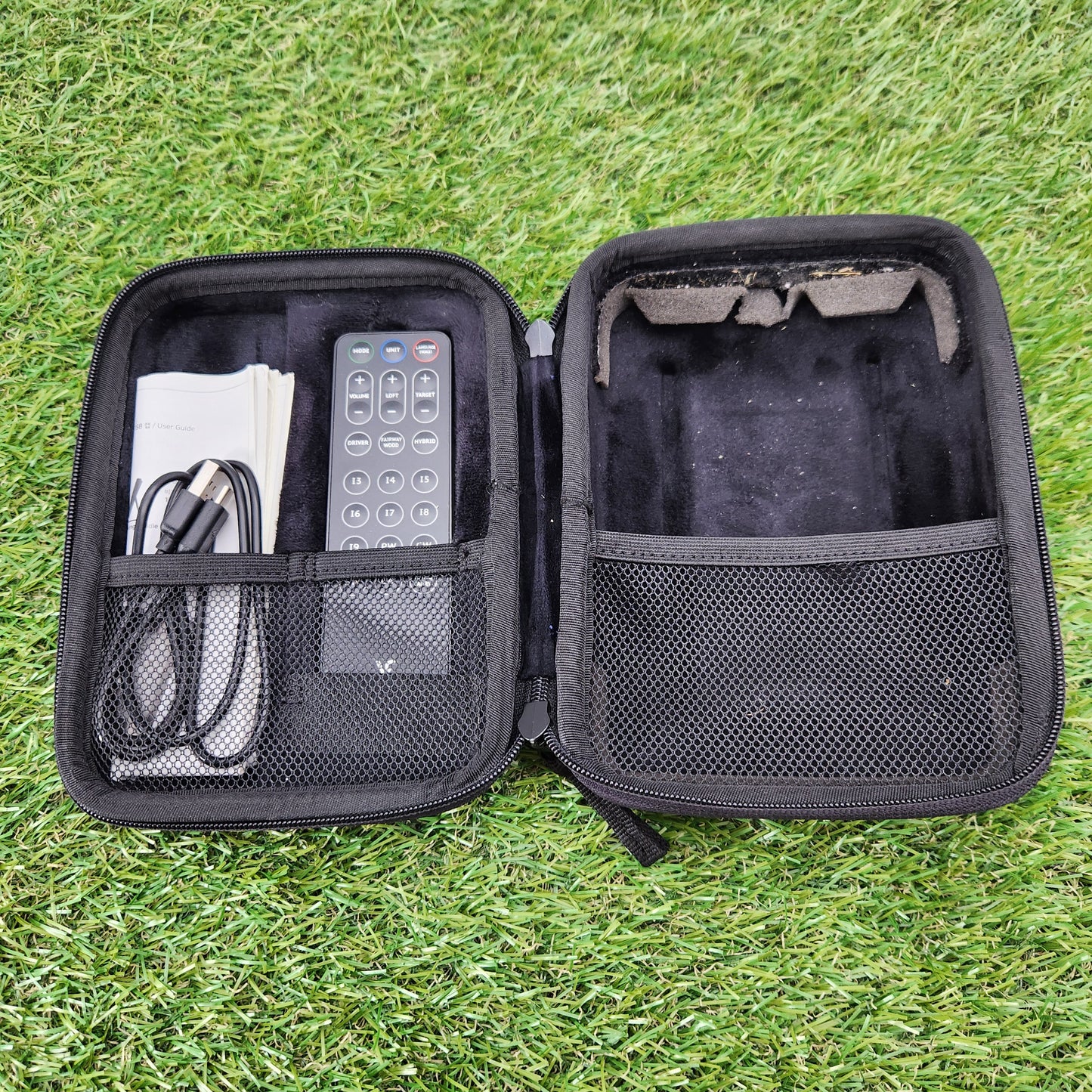 VOICE CADDIE SC300 PORTABLE LAUNCH MONITOR +CASE VERYGOOD