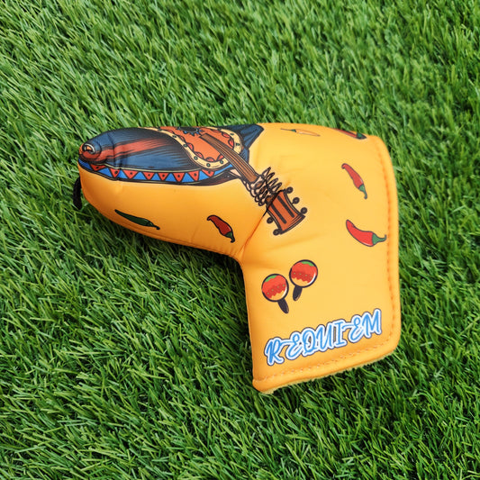 REQUIEM XIII BLADE PUTTER HEADCOVER VERYGOOD