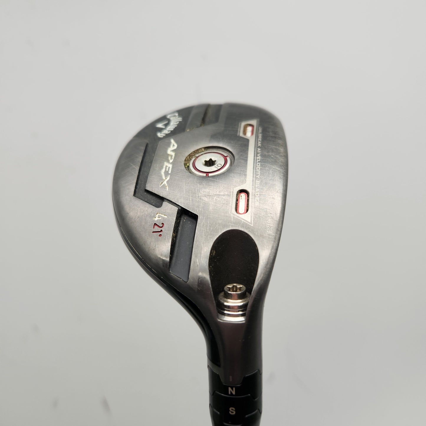 2021 CALLAWAY APEX 21 4 HYBRID 21* SENIOR UST MAMIYA RECOIL DART 75H +HC GOOD