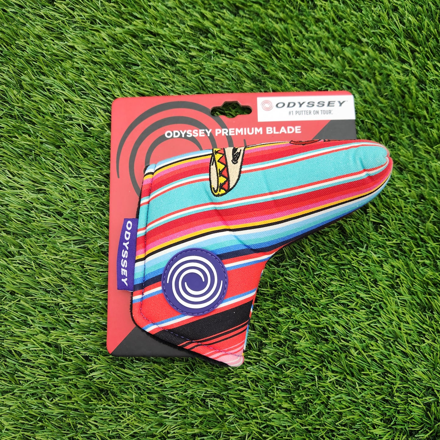 NEW ODYSSEY PREMIUM CINCO DE MAYO BLADE PUTTER HEADCOVER BRANDNEW