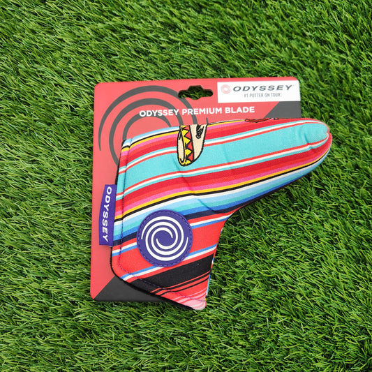 NEW ODYSSEY PREMIUM CINCO DE MAYO BLADE PUTTER HEADCOVER BRANDNEW