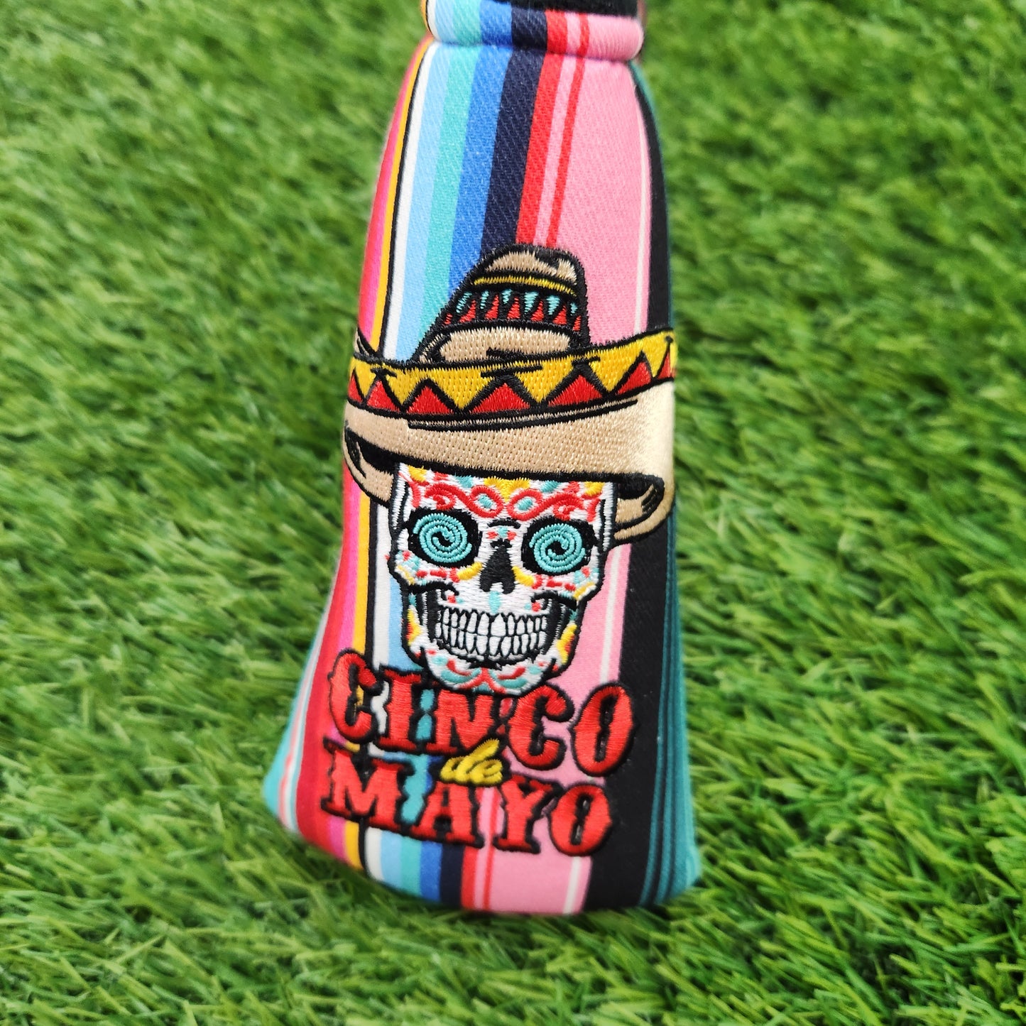 NEW ODYSSEY PREMIUM CINCO DE MAYO BLADE PUTTER HEADCOVER BRANDNEW