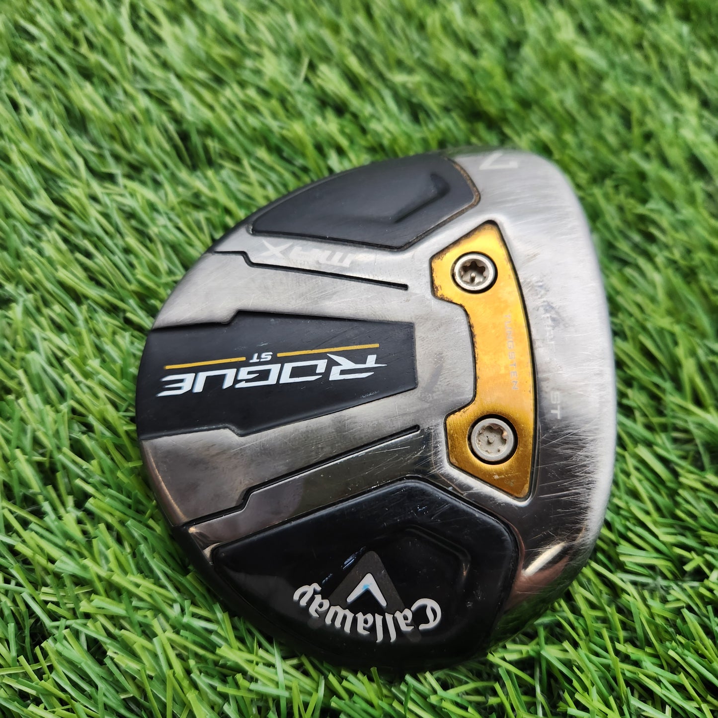 LEFTY 2022 CALLAWAY ROGUE ST MAX 7 WOOD 21* CLUBHEAD ONLY FAIR