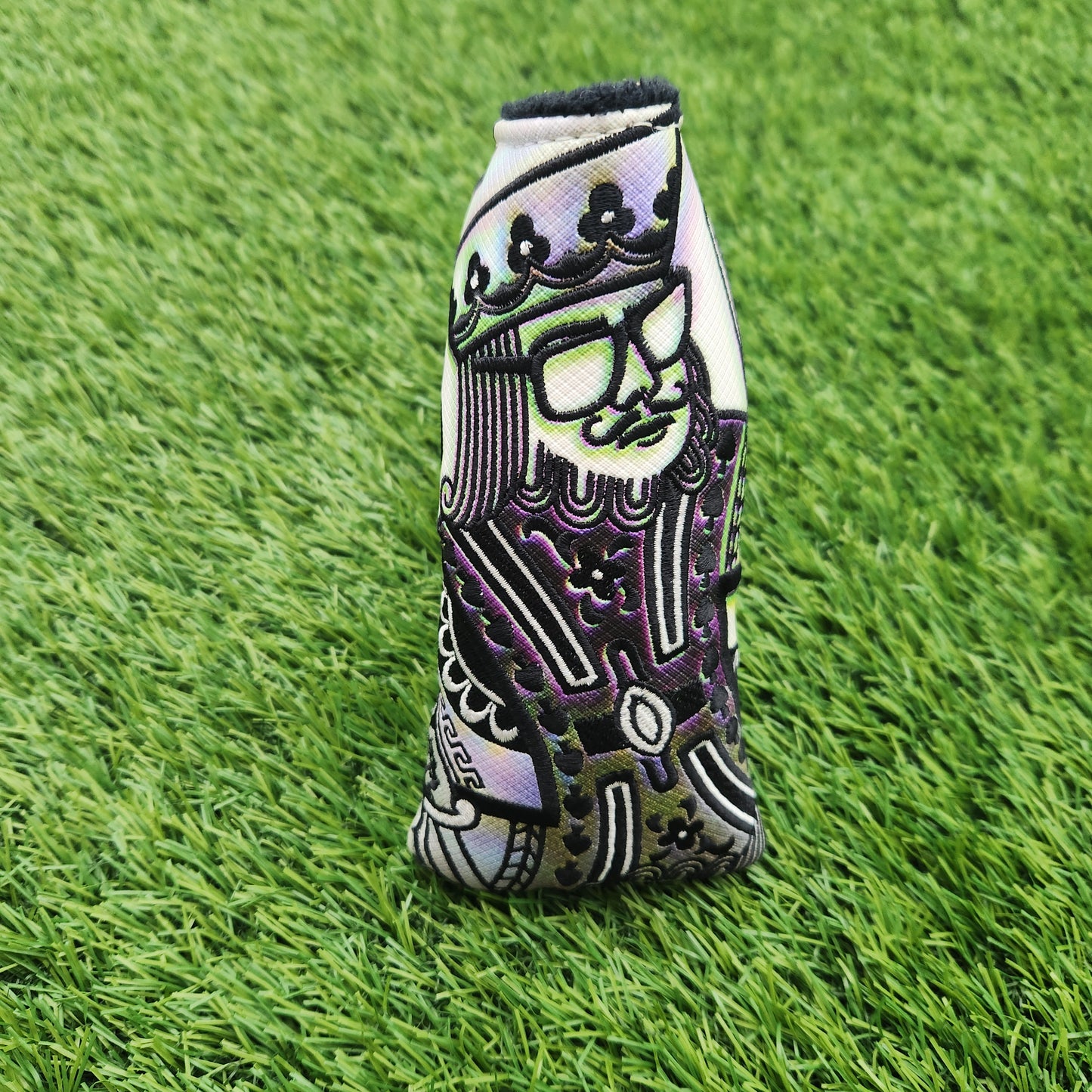 SWAG KING OF SPADES BLADE PUTTER HEADCOVER VERYGOOD
