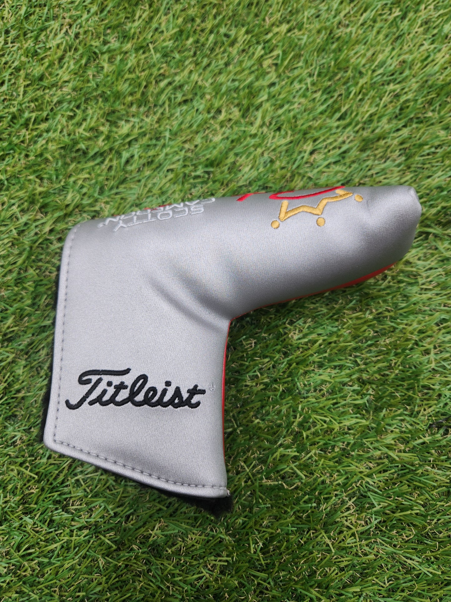 SCOTTY CAMERON STUDIO STYLE BLADE PUTTER HEADCOVER VERYGOOD