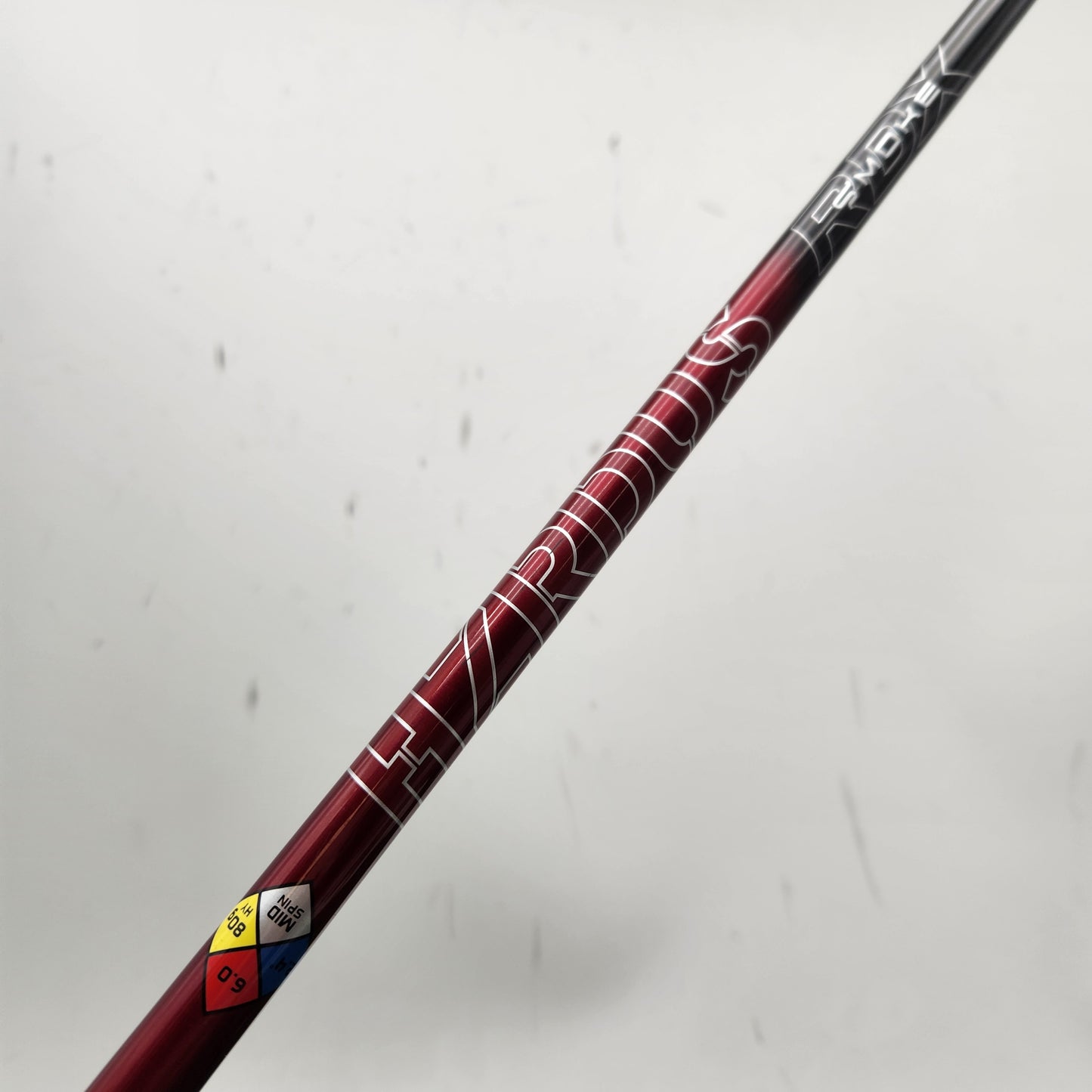 PROJECT X HZRDUS SMOKE RED RDX HYBRID SHAFT STIFF 80G .370 39.5" VERYGOOD