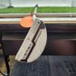 2013 ODYSSEY VERSA 9 WHITE BLACK WHITE PUTTER STEEL 34.5" FAIR