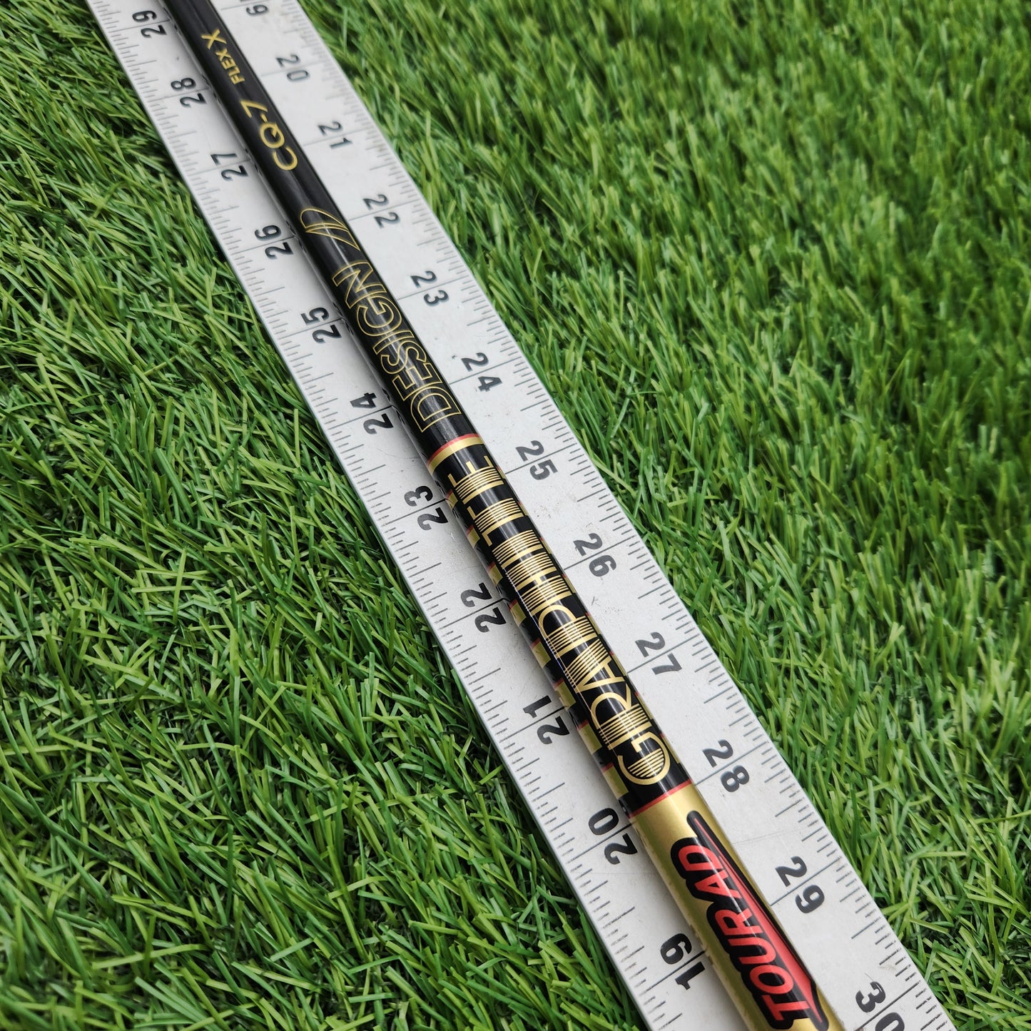 GRAPHITE DESIGN TOUR AD CQ7 DRIVER SHAFT XSTIFF 74G TM TIP 44.5" VERYGOOD