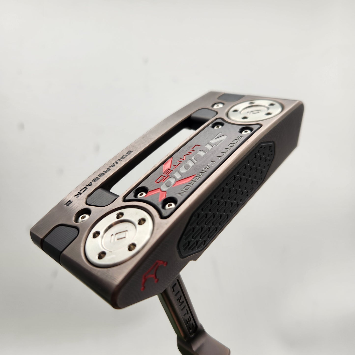 SCOTTY CAMERON STUDIO XPERIMENTAL LIMITED SQUAREBACK 2 PUTTER UST SCOTTY CAMERON STUDIO XPERIMENTAL DESIGN 35" +HC DEMO