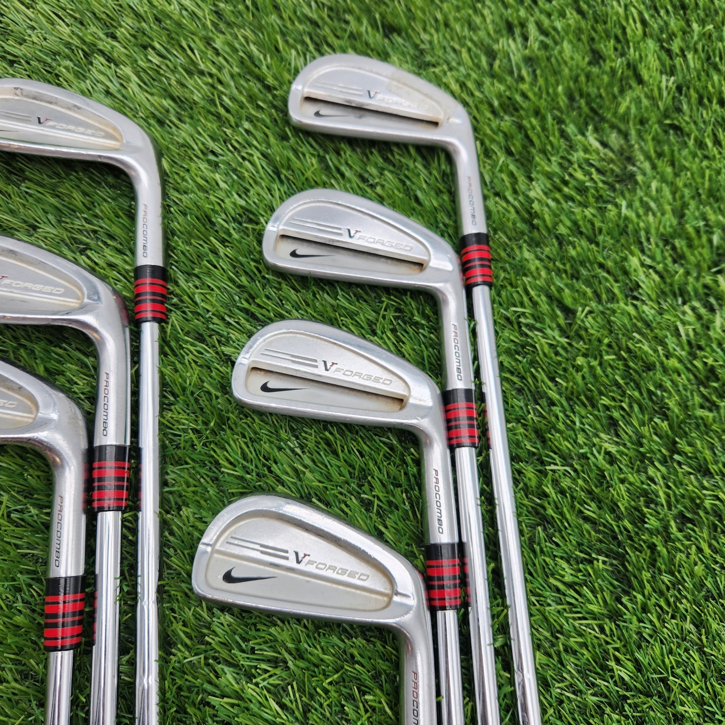 2011 NIKE VR PRO COMBO IRON SET 4-PW XSTIFF KBS TOUR 130 X VERYGOOD