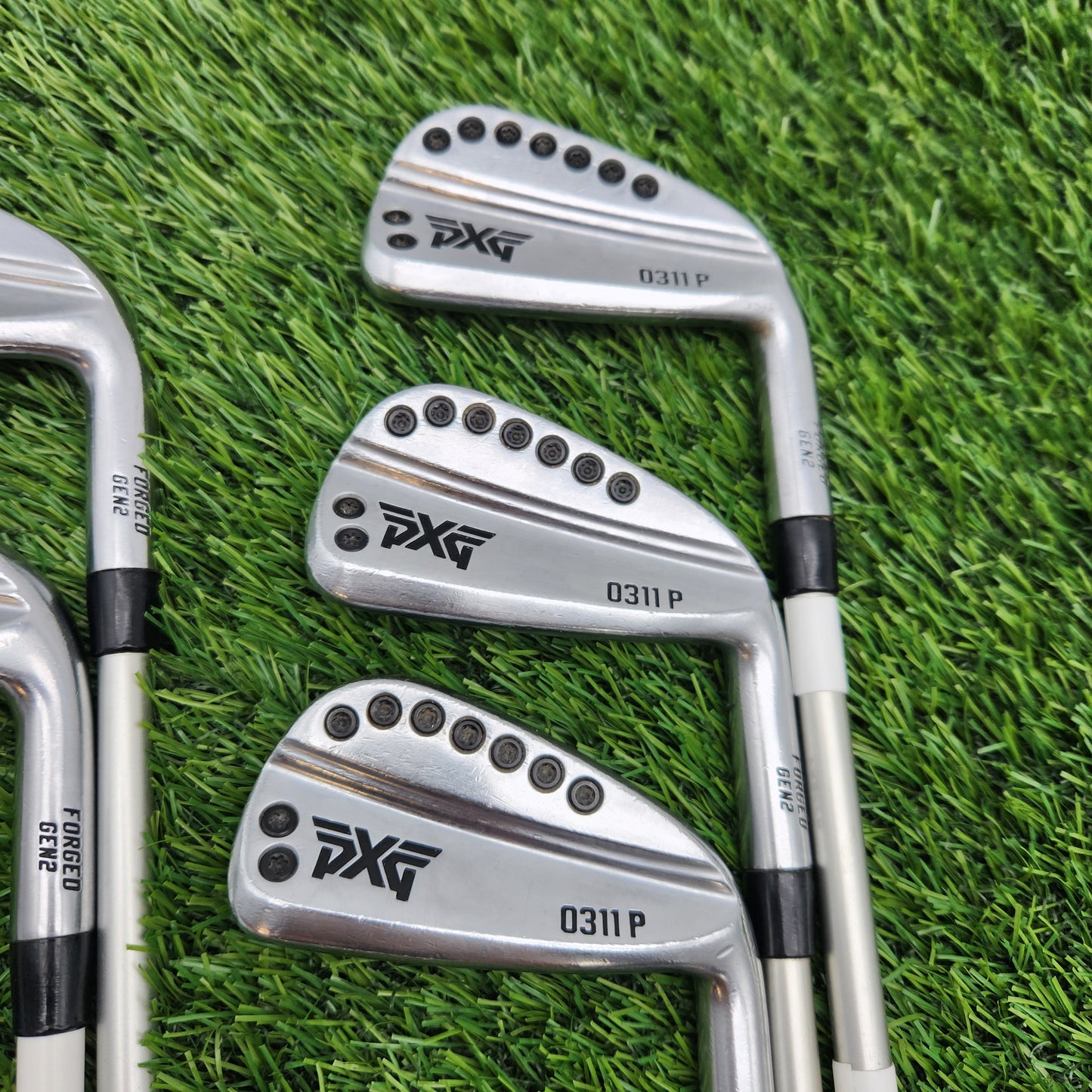 2018 PXG 0311P GEN2 CHROME IRON SET 5-PW STIFF FUJI MCI 120 FAIR