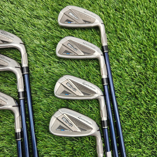 2021 TAYLORMADE SIM2 MAX IRON SET 5-GW SENIOR FUJI VENTUS VERYGOOD
