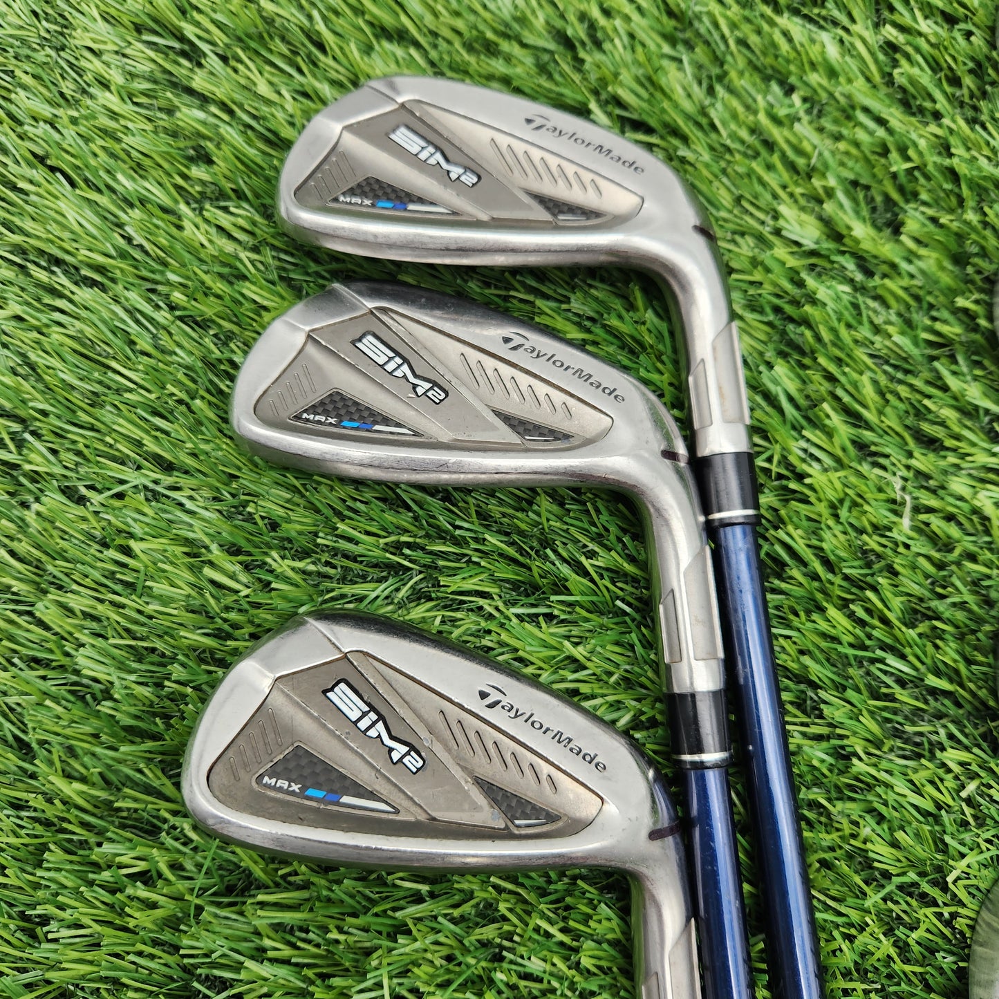 2021 TAYLORMADE SIM2 MAX IRON SET 5-GW SENIOR FUJI VENTUS VERYGOOD
