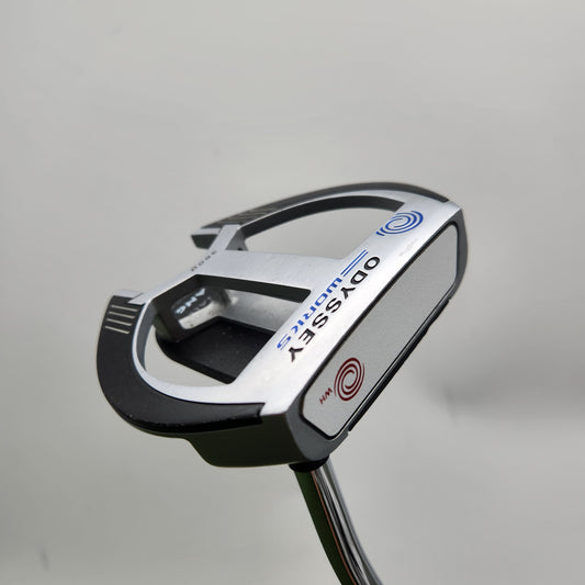 2015 ODYSSEY WORKS 2 BALL FANG PUTTER 34" GOOD