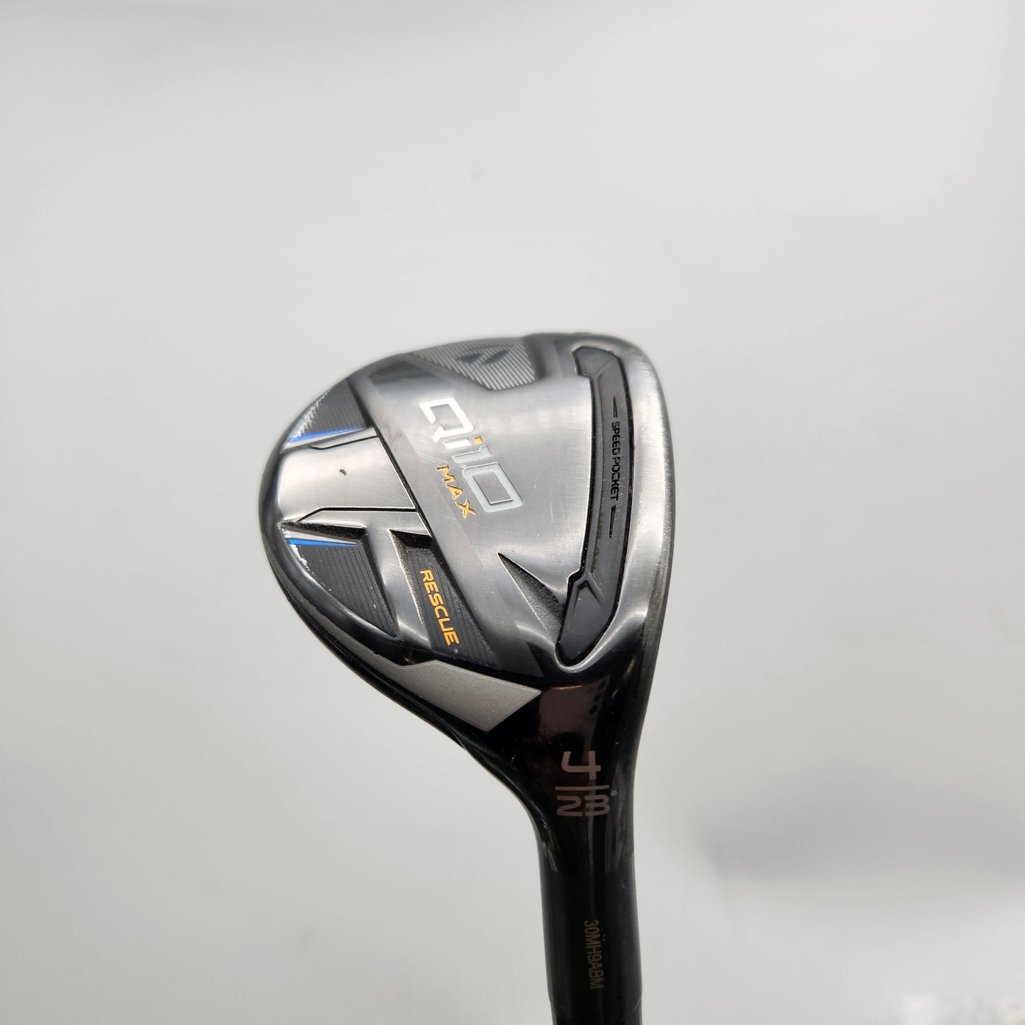 2024 TAYLORMADE QI10 MAX RESCUE 4 HYBRID 23* SENIOR FUJI SPEEDER NX 50 FAIR