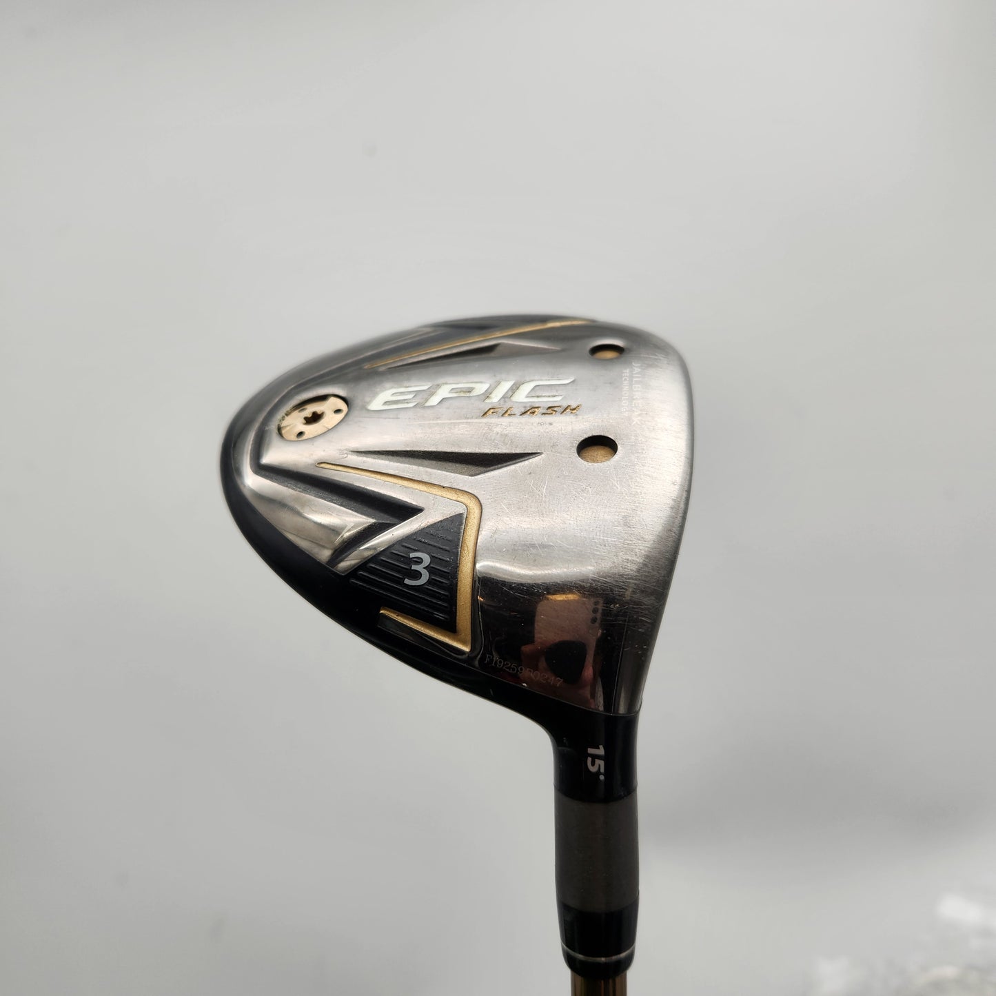 2019 CALLAWAY EPIC FLASH STAR 3 WOOD 15* SENIOR MAMIYA ATTAS ULTRA LIGHT 40 A FAIR