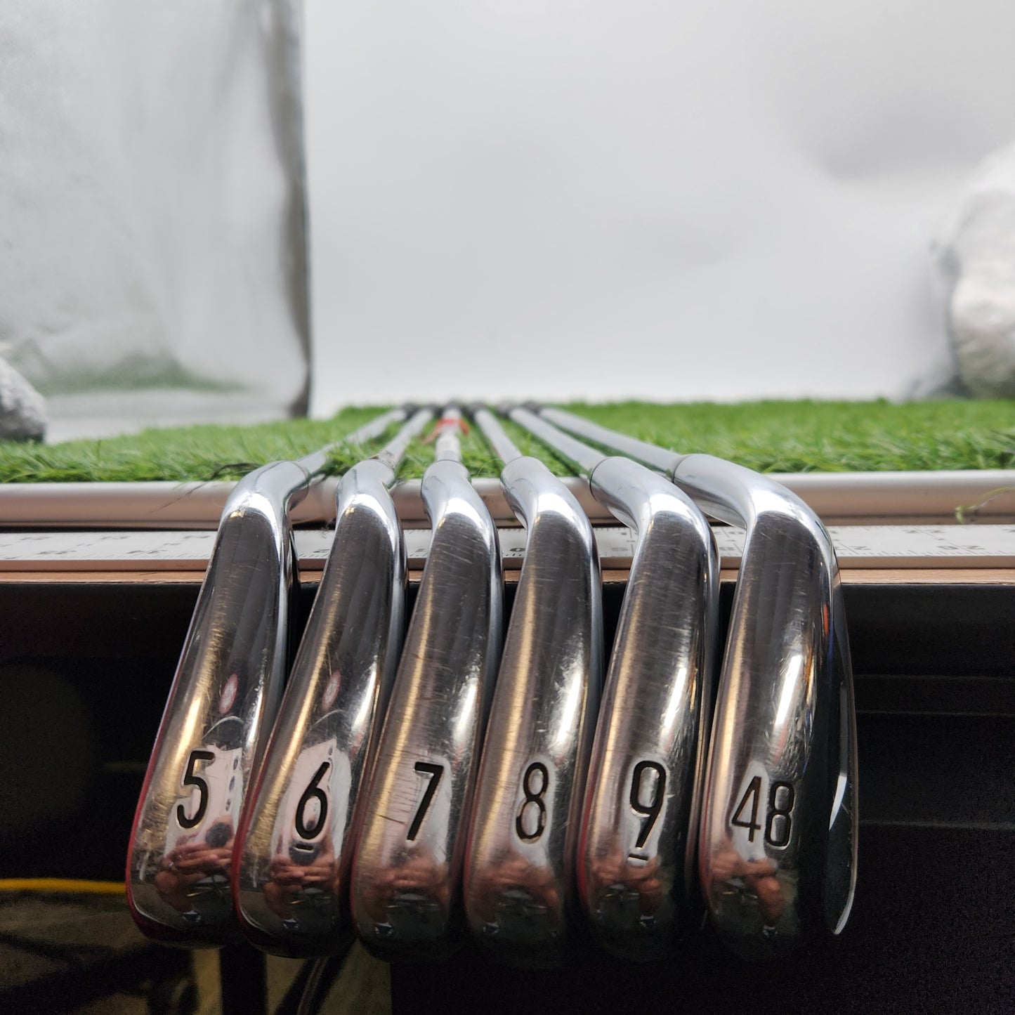 2019 TITLEIST T200 IRON SET 5-9,GW (missing PW) STIFF TT AMT BLACK S300 GOOD