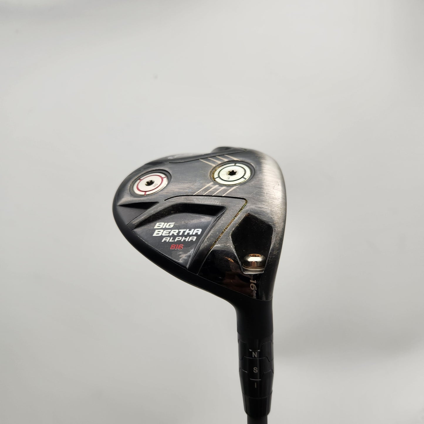 2016 CALLAWAY BIG BERTHA ALPHA 816 4 WOOD 16* STIFF FUJI PRO 62 FAIR