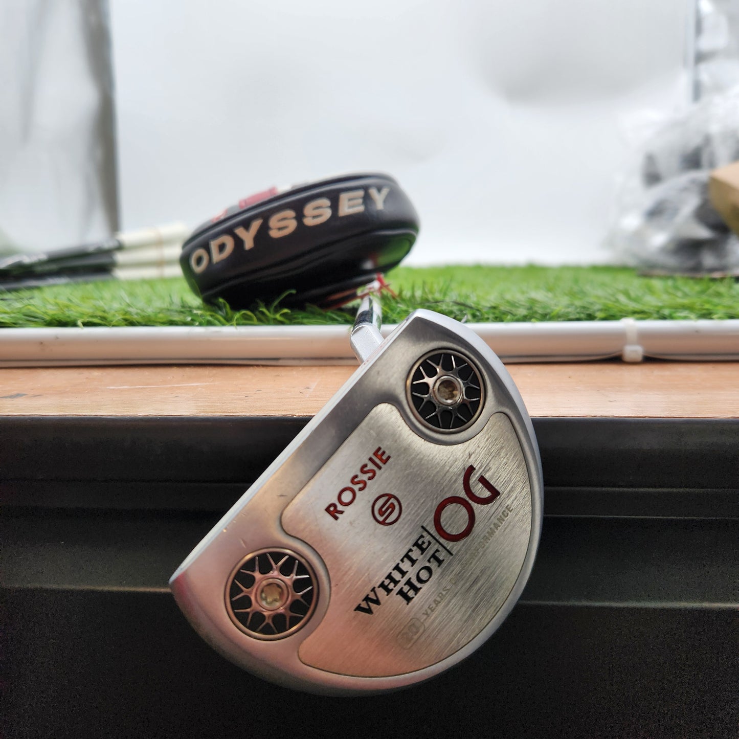 2023 ODYSSEY WHITE HOT OG ROSSIE S PUTTER 34" +HC VERYGOOD