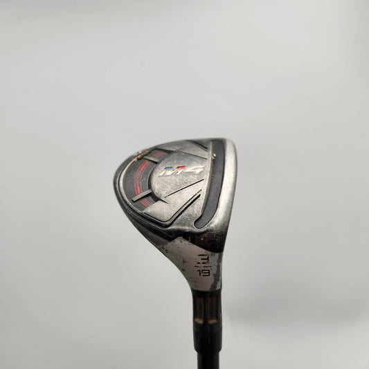 2018 TAYLORMADE M4 3 HYBRID 19* SENIOR FUJI ATMOS RED 5 POOR