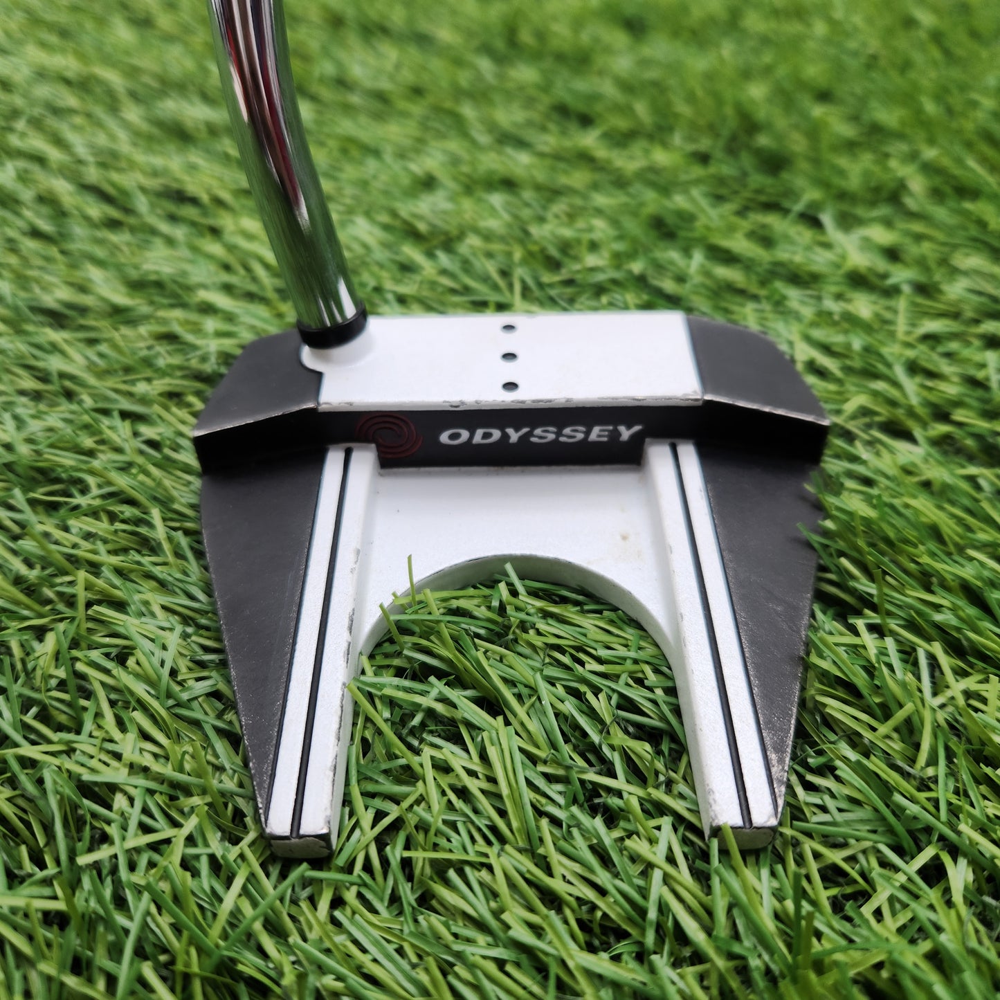 2013 ODYSSEY VERSA 90 7 BLACK WHITE BLACK PUTTER 35" GOOD