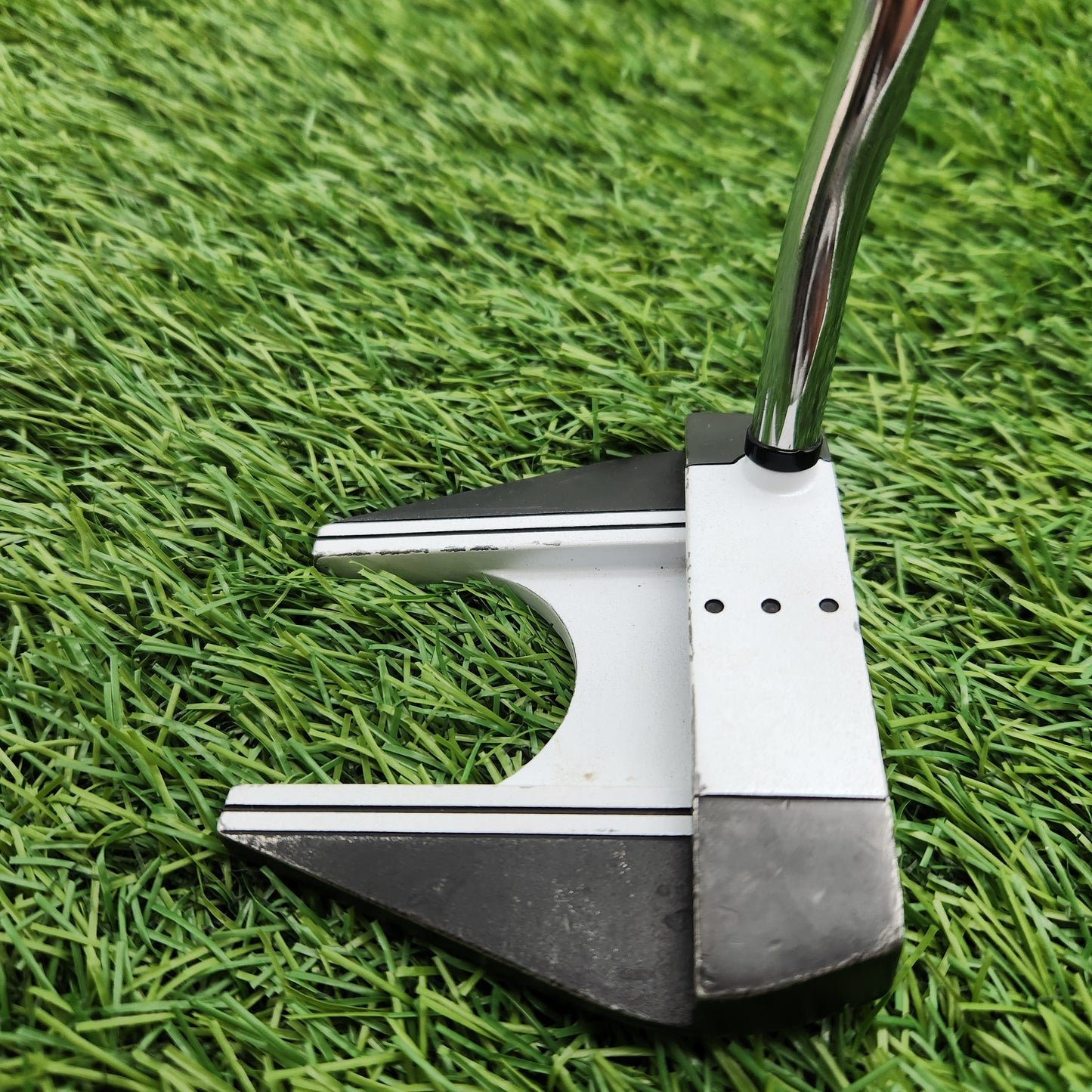 2013 ODYSSEY VERSA 90 7 BLACK WHITE BLACK PUTTER 35" GOOD