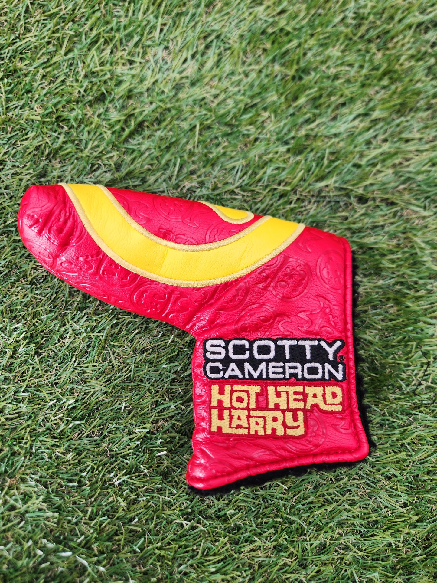 SCOTTY CAMERON HOT HEAD HARRY CIRCLE T FOR TOUR USE ONLY PUTTER HEADCOVER