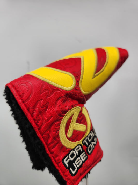 SCOTTY CAMERON HOT HEAD HARRY CIRCLE T FOR TOUR USE ONLY PUTTER HEADCOVER