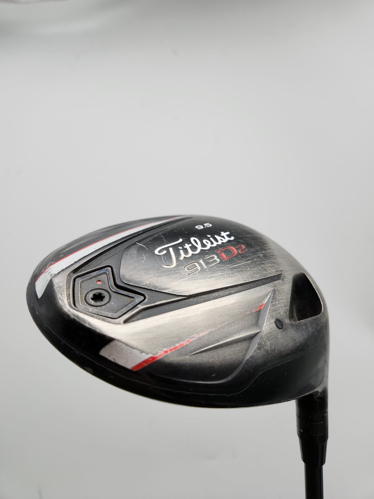 2012 TITLEIST 913D2 DRIVER 9.5* STIFF PROJECT X HZRDUS RDX SMOKE GREEN 65G GOOD