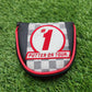 ODYSSEY #1 PUTTER ON TOUR MALLET PUTTER COVER VERYGOOD