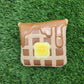 TAYLORMADE "HOT OFF THE IRON" SPIDER MALLET PUTTER COVER VERYGOOD
