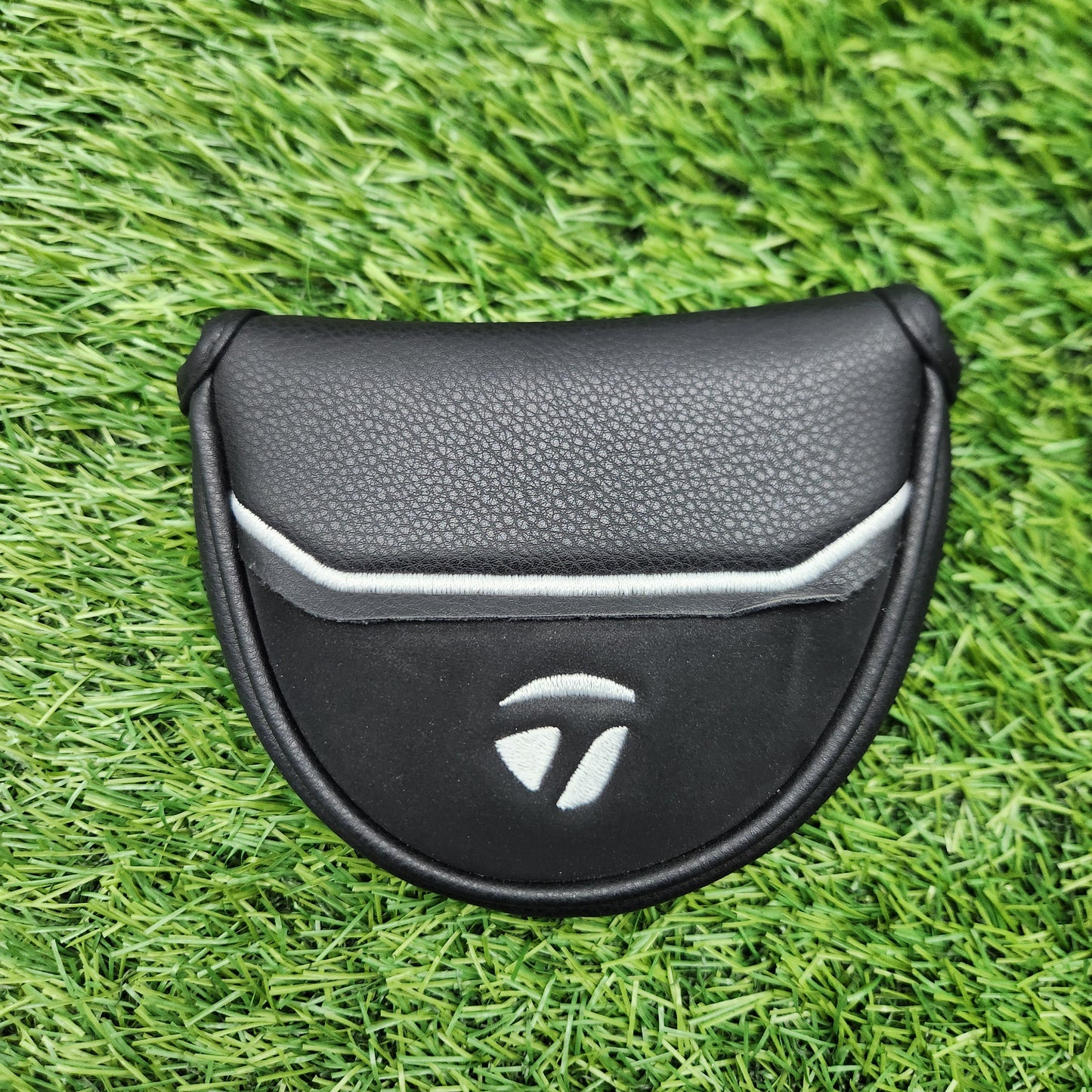 TAYLORMADE BLACK TP RESERVE MALLET PUTTER HEADCOVER VERYGOOD