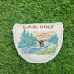 LAB GOLF ROLL & CAST OZ.1 MALLET PUTTER HEADCOVER VERYGOOD