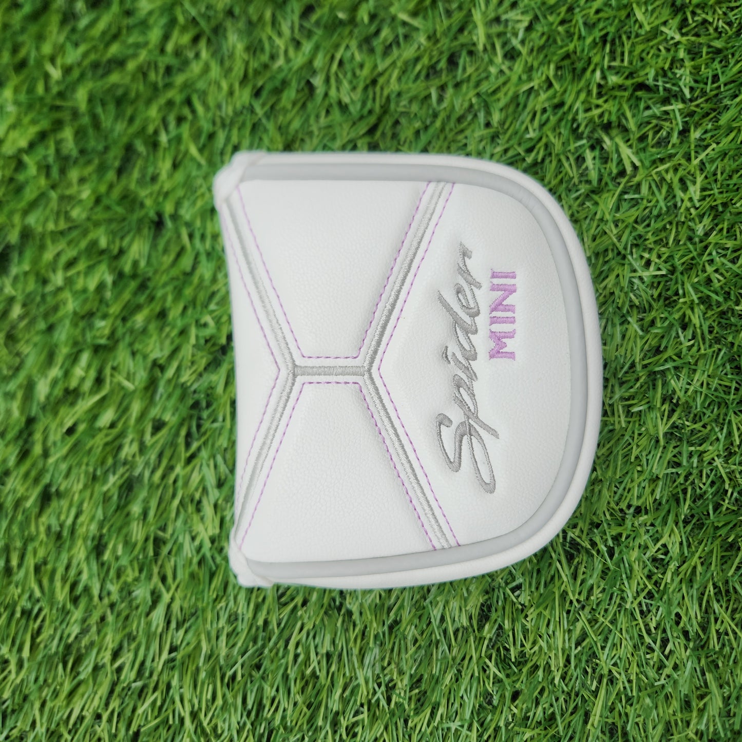 TAYLORMADE SPIDER MINI MALLET PUTTER HEADCOVER VERY GOOD