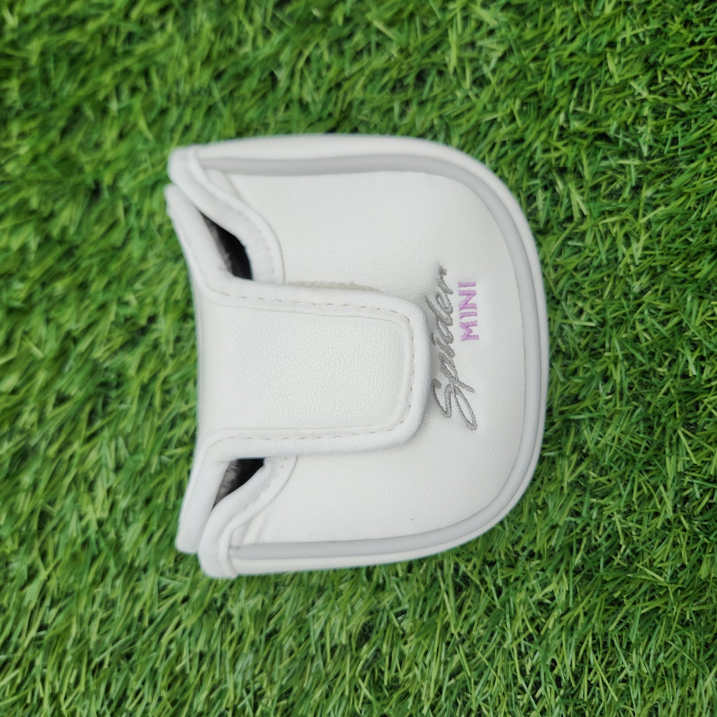 TAYLORMADE SPIDER MINI MALLET PUTTER HEADCOVER VERY GOOD
