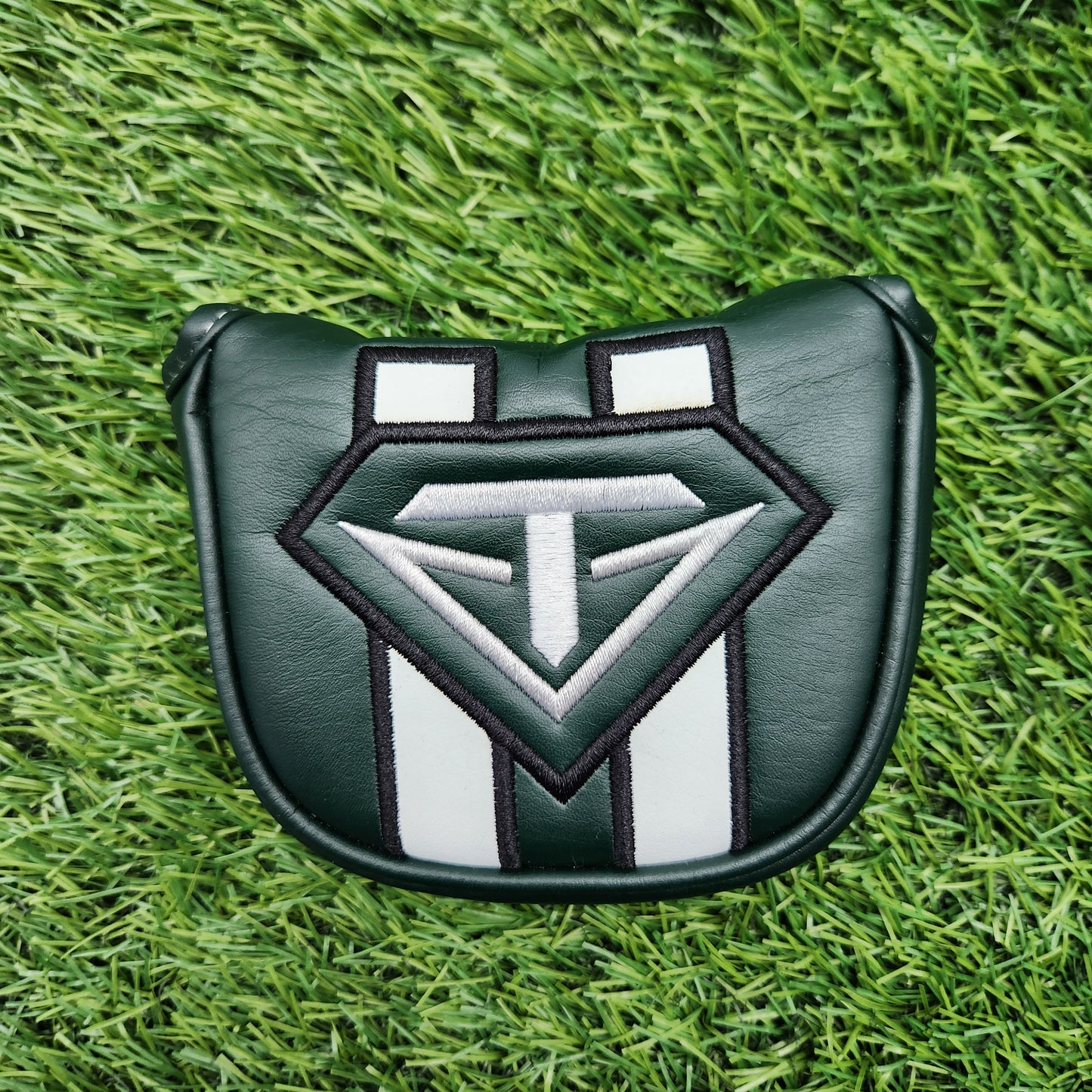 TOULON DESIGN GREEN SMALL MALLET PUTTER HEADCOVER DEMO