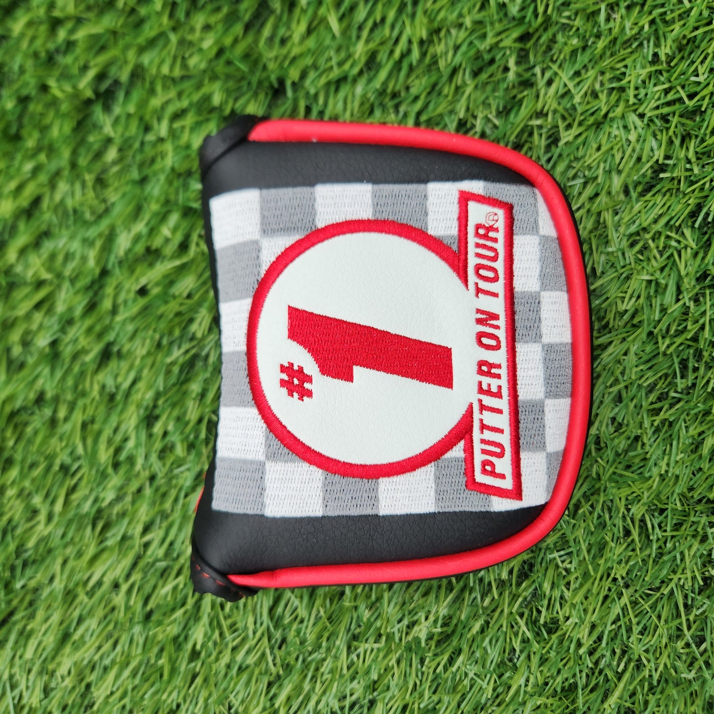 ODYSSEY #1 PUTTER ON TOUR SMALL MALLET PUTTER HEADCOVER DEMO