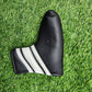 BLACK AND WHITE STRIPED BLADE HEADCOVER VERYGOOD